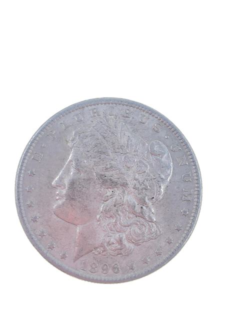 Lot 1896 Morgan Silver Dollar No Mint