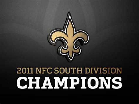 NFC South Champions! | Nfc south, New orleans saints, New orleans ...