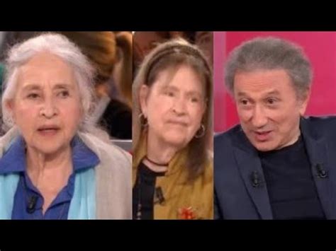 Drucker bouleversé par les confidences de Richelle et Julie les sœurs