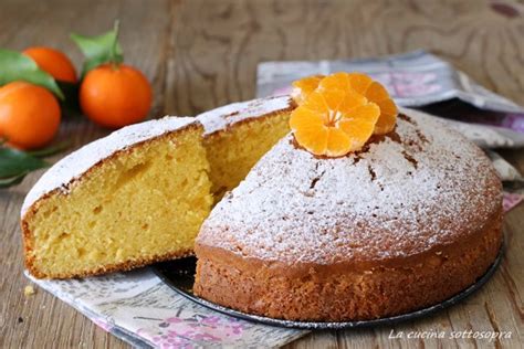 Torta Al Succo Di Mandarini Senza Latte E Burro La Cucina Sottosopra