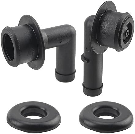 Amazon Topkidame 53013360AA PCV CCV Vent Valve Elbow Grommet Set