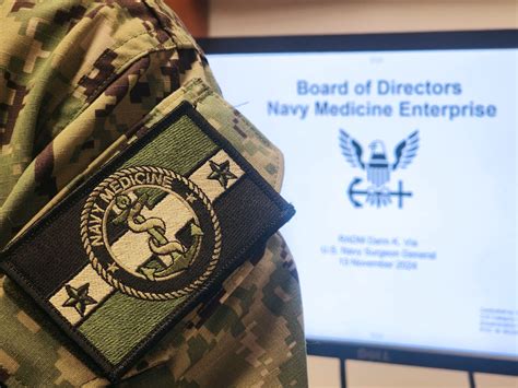 navy medicine enterprise kicks  board  directors meeting navy