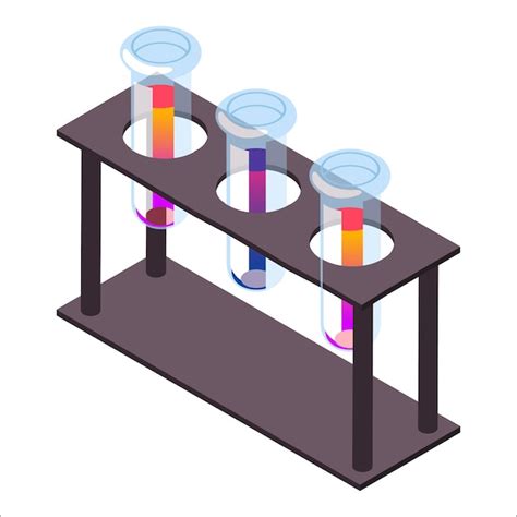 Premium Vector Vector Test Tubes Laboratory