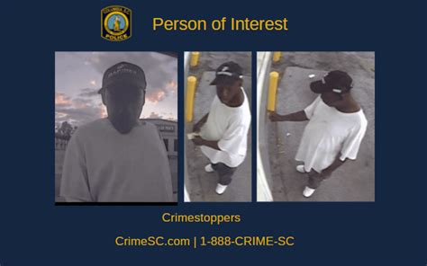 Crimestoppers Person Of Interest Criminal Sexual Conduct Investigation City Of Columbia