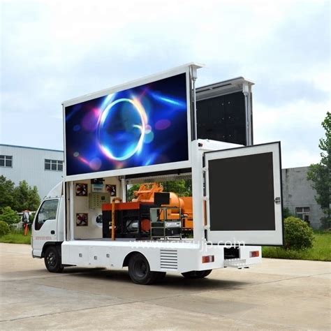 Isuzu Nhr Square Meter Led Advertising Truck Isuzu Truck