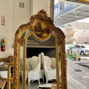 French Mirror Gold Antique Mirror French Furniture 88h X - Etsy