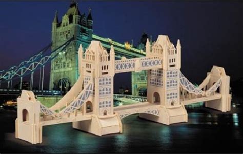 Bouwpakket D Puzzel Tower Bridge London Hout Bol