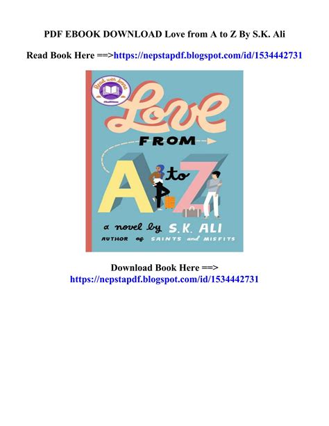 Download Love From A To Z S K Ali By Genarosolorzano Issuu