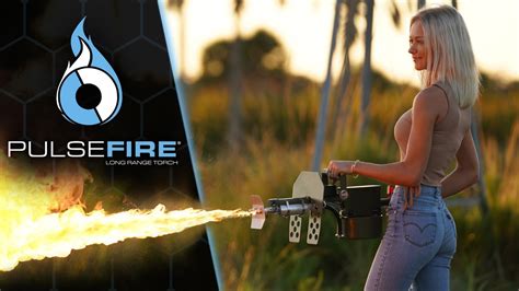 The Pulsefire LRT Handheld Flamethrower Shoots Flames 25 Feet