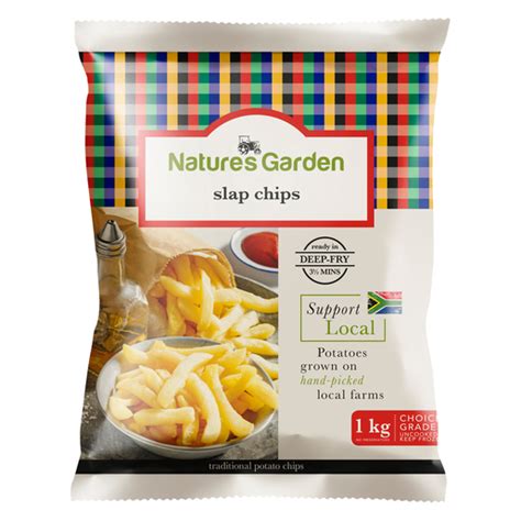 Natures Garden Slap Chips 1kg PnP