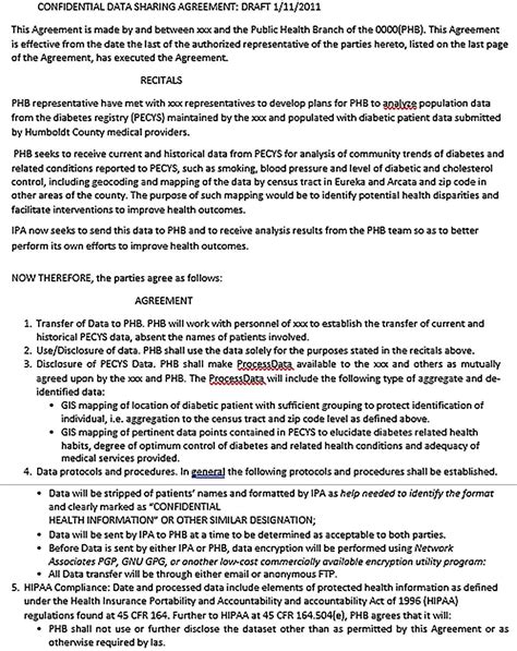 Sample Data Confidentiality Agreement Template Sample Confidentiality