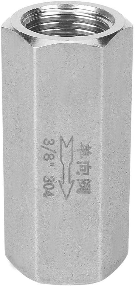 Válvula de retención de aire Hexagonal de acero inoxidable BSPP Rosca