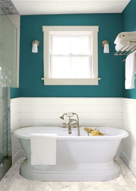 Dark Teal Bathroom Paint / Here's another teal bathroom vanity, this ...