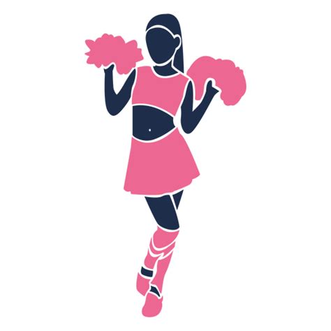 Cute Standing Cheerleader Transparent Png Svg Vector File The Best