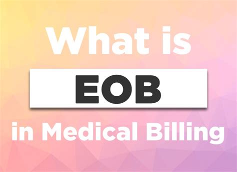 What Does Eob Stand For In Medical Billing Capline Medical Billing