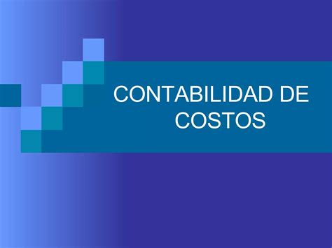 Contabilidad De Costos Ppt