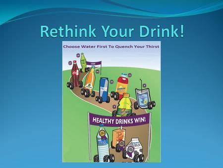 Rethink Your Drink!.> | Infographic health, Healthy drinks, Rethought