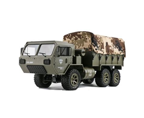 RC Fahrzeug U S Military Truck 1 12 6WD 2 4 GHz RTR