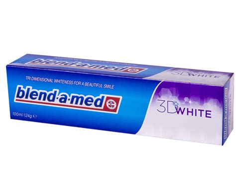 БЛЕНДАМЕД | BLENDAMED ПАСТА ЗА ЗЪБИ 3Д УАЙТ 100МЛ – Аптеки Медея