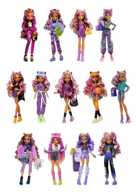 Clawdeen Wolf G3 Bonecas Monster High Bonecas Bonitas Bonecas De Moda