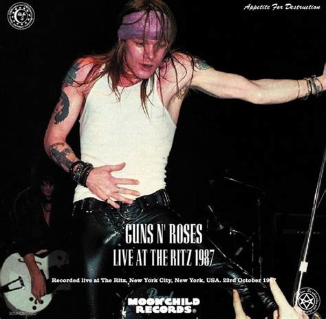 Guns N Roses Live At The Ritz Cd Unofficial Release Dvd