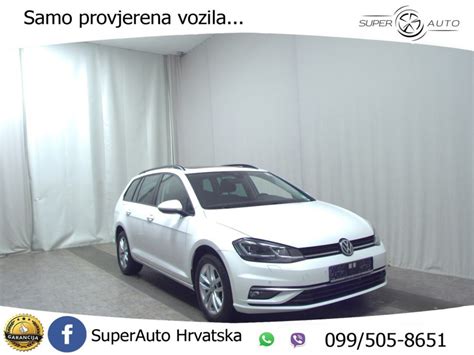 VW Golf 7 Var 2 0 TDI Comfortline 150 KS ACC PANO MASAŽA LED PDC NAV