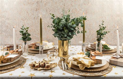 Christmas Table Inspiration? Go For Gold … - The Gloss Magazine