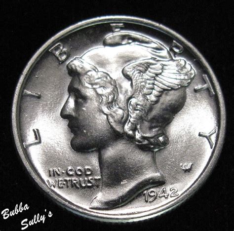 Mercury Dime Uncirculated Full Split Bands Ebay