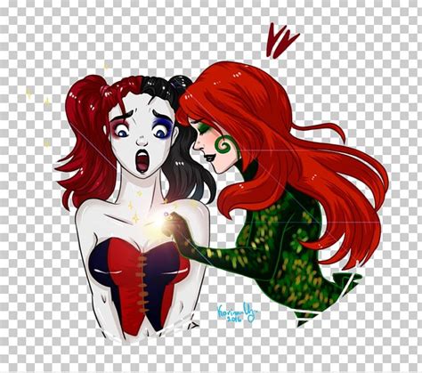 Poison Ivy Harley Quinn Art Batman Drawing PNG Clipart Anime Art