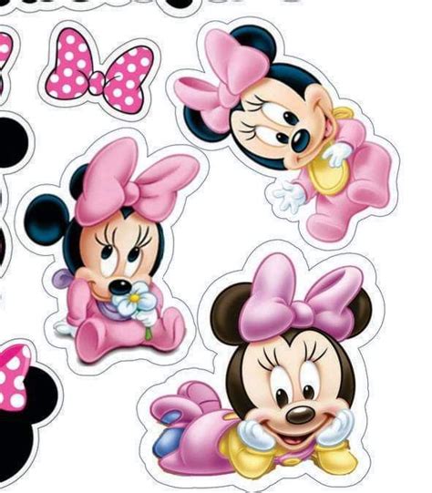 Minnie Mouse Topper En Imagenes Minnie Minnie Minnie Bebe Imagenes