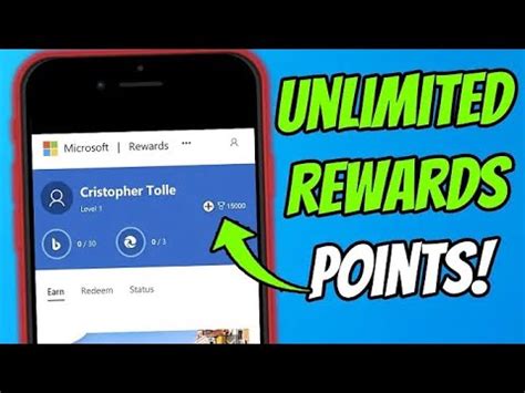 Free Microsoft Rewards Points Hack K Points In Minutes Youtube