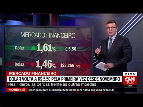 Dólar Sobe E Volta Para Os R 550 Pela 1ª Vez Desde Novembro Bolsa