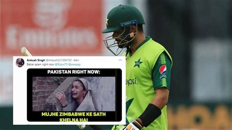 Eng V Pak 2021 Fans Troll Babar Azam With Hilarious Memes After Second