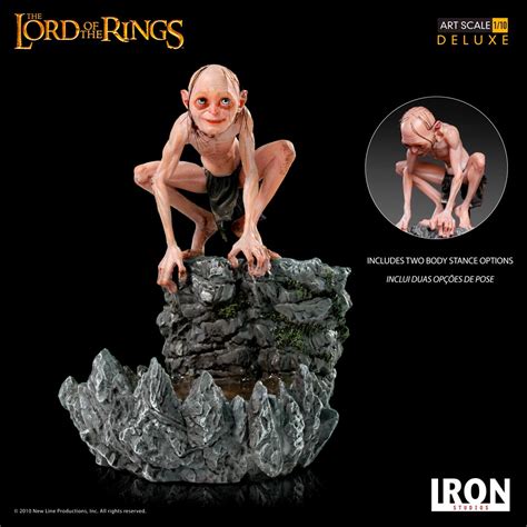 Iron Studios Deluxe Art Scale 110 The Lord Of The Rings Gollum