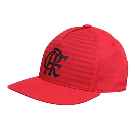 Boné Adidas Flamengo Cw Aba Reta Vermelho Netshoes