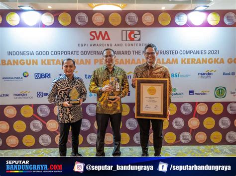 Bank Bjb Kembali Mendapatkan Penghargaan Prestisius Indonesia Trusted