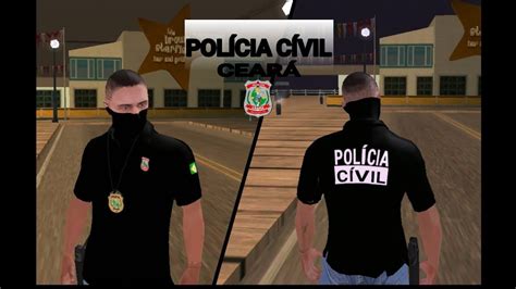 Nova Skin Pol Cia Civil Do Cear Para Gta Sa Android Youtube