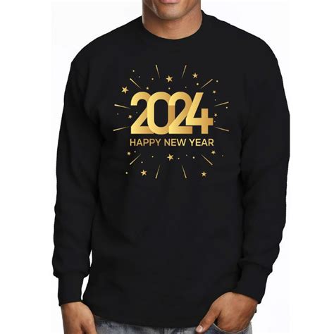 Happy New Year Nye Party Funny New Years Eve Confetti Longsleeve