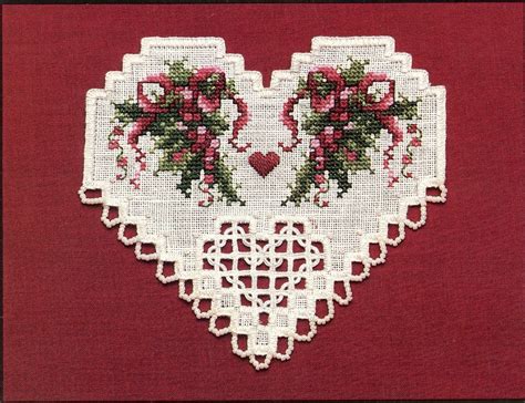 Christmas In My Heart Hardanger Ornament Patterns 1994Embroidery