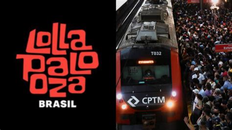 Lollapalooza Brasil Ter Transporte P Blico Horas Pela Primeira