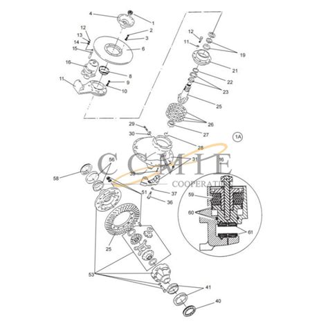 Kalmar Reach Stacker Differential Drive Shaft Spare Parts