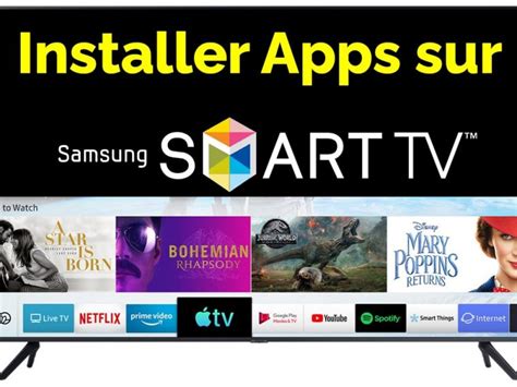 Comment Installer Une Application Sur Smart TV Samsung