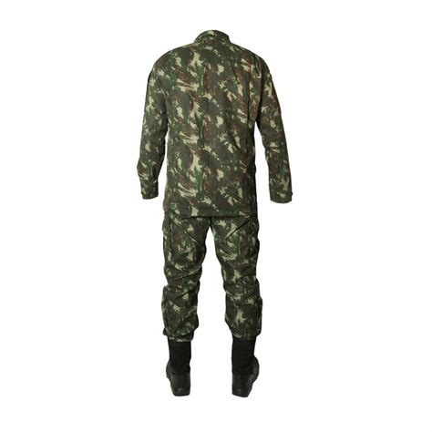 Conjunto Militar Camuflado Eb Modelo Novo Em Rip Stop