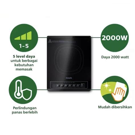 Jual PHILIPS Kompor Listrik Induksi HD4902 Jakarta Pusat Electro