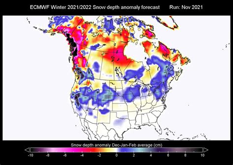 Winter 20212022 Final Seasonal Forecast Shows The Colder Than