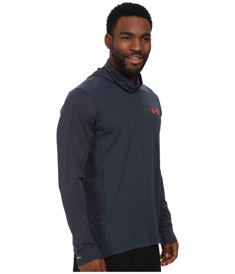 Under Armour Ua Ridge Reaper Hydro Hoodie In Blue For Men Lyst