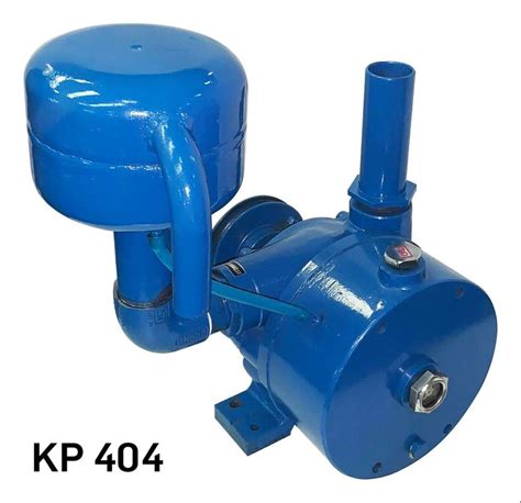 Single Stage Belt Drive Rotary Vane Pumps Kp Milking Machine Vacuum