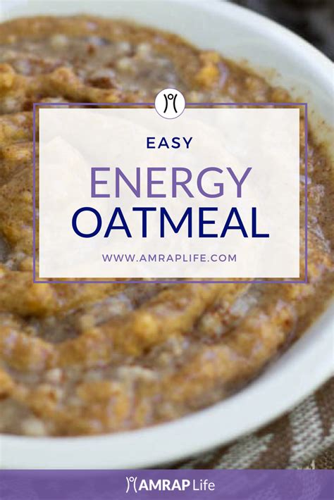 Energy Oatmeal