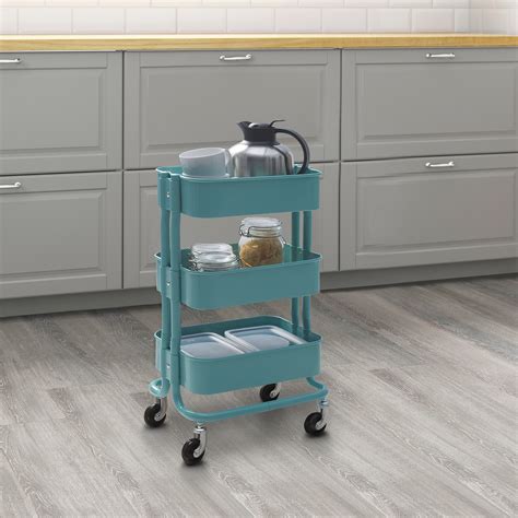 RÅshult Trolley Turquoise Ikea