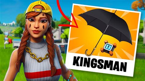 Fortnite How To Get MYTHIC KINGSMAN UMBRELLA CRASH PAD TUTORIAL